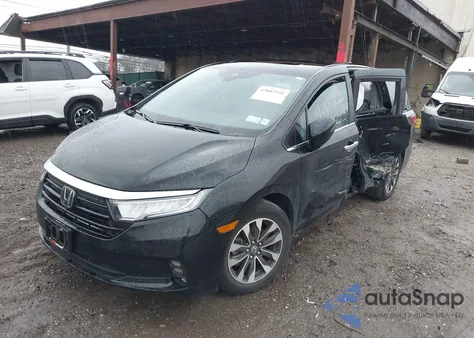 2024 Honda Odyssey Le z USA, uszkodzony, nr VIN 5FNRL6H69RB065812